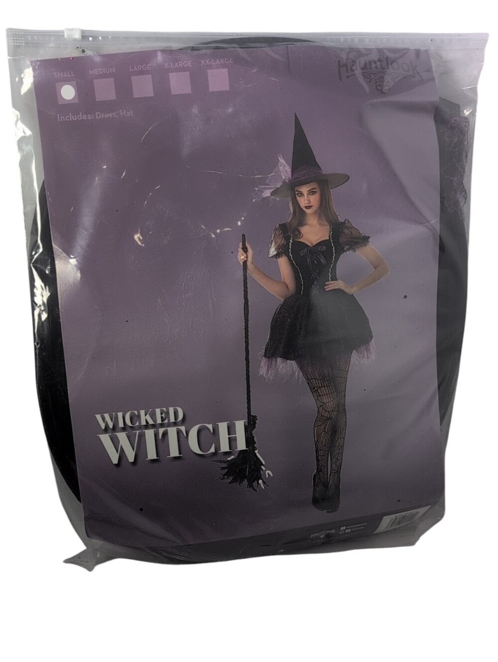 Hauntlook Wicked Witch Halloween Costume Size Small